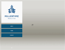 Tablet Screenshot of millertimeproduction.com